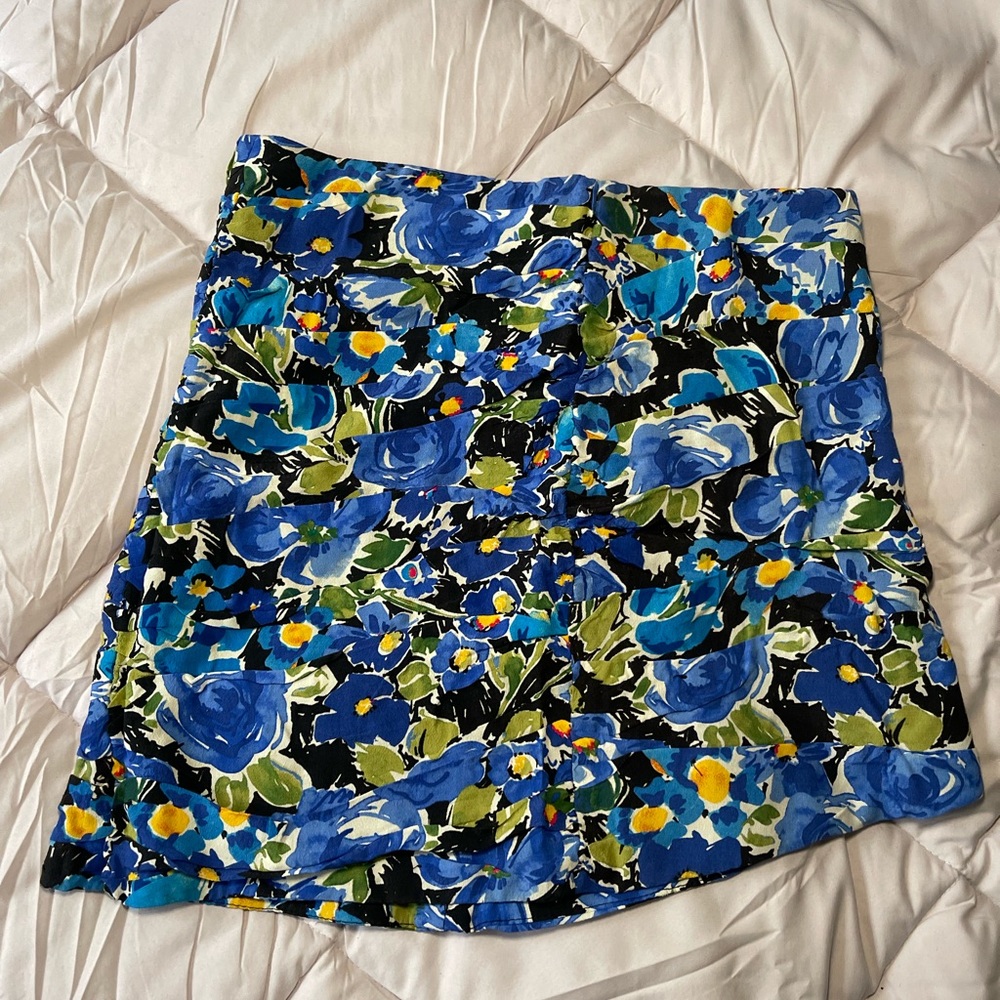 Ruched Zara skirt